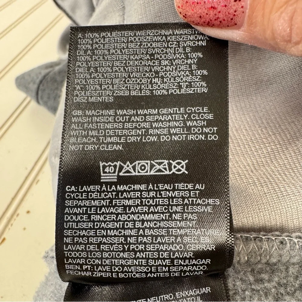 The North Face Men's Size XL Grey‎ Front Range Fleece Jacket